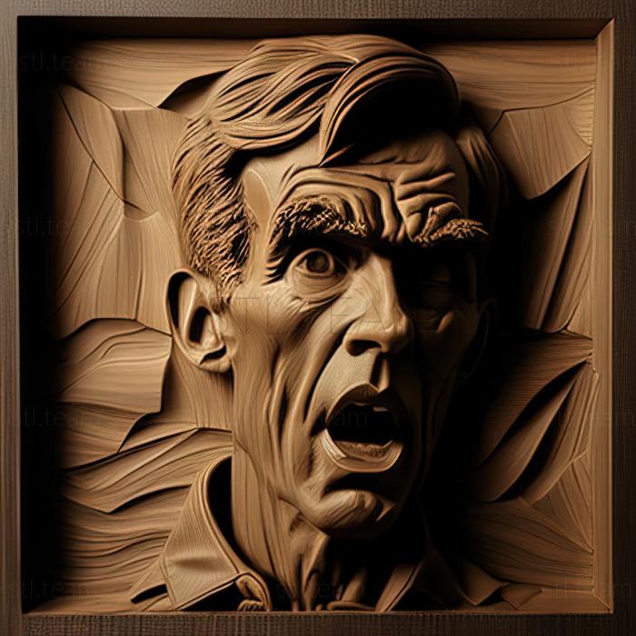 3D model Norman Bates PsychoAnthony Perkins (STL)